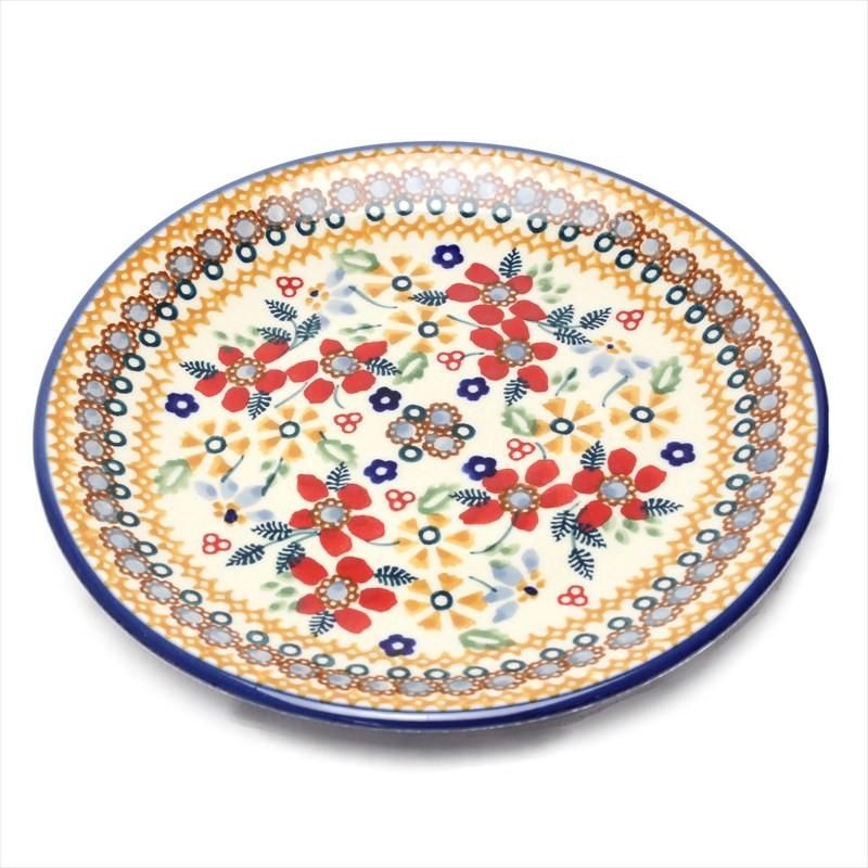 ポーランド食器 皿 プレート S 17cm T130-DPLC ポーリッシュポタリー