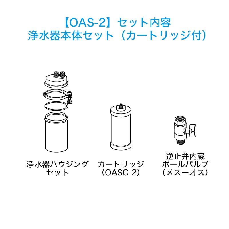 浄水器 カートリッジ KITZ（キッツ） オアシックス アンダーシンク