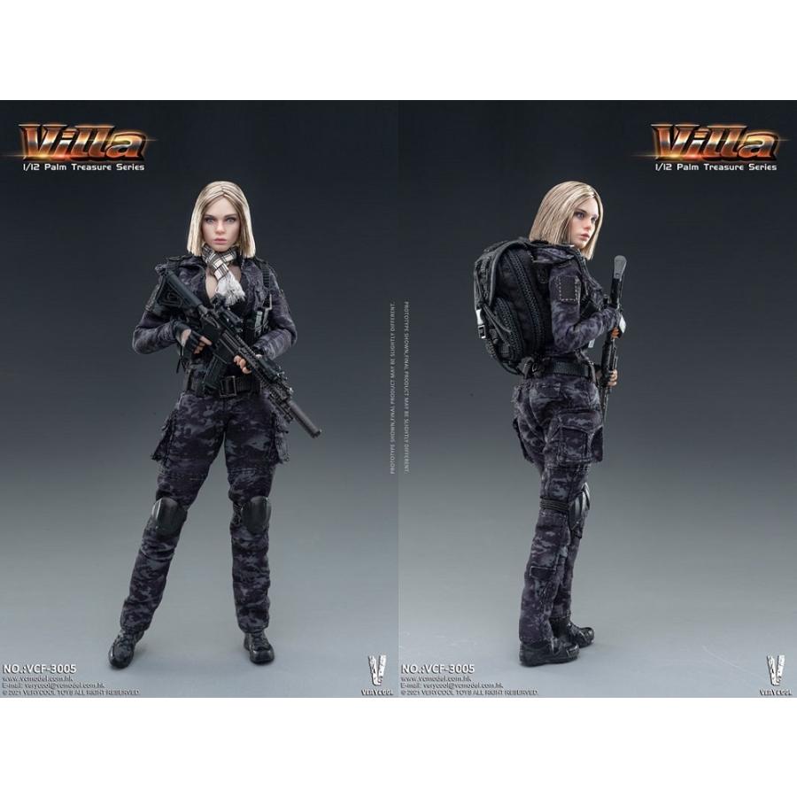 VERY COOL VCF-3005 1/12 PalmTreasureSeries Villa ヴィラ (黒迷彩) 1