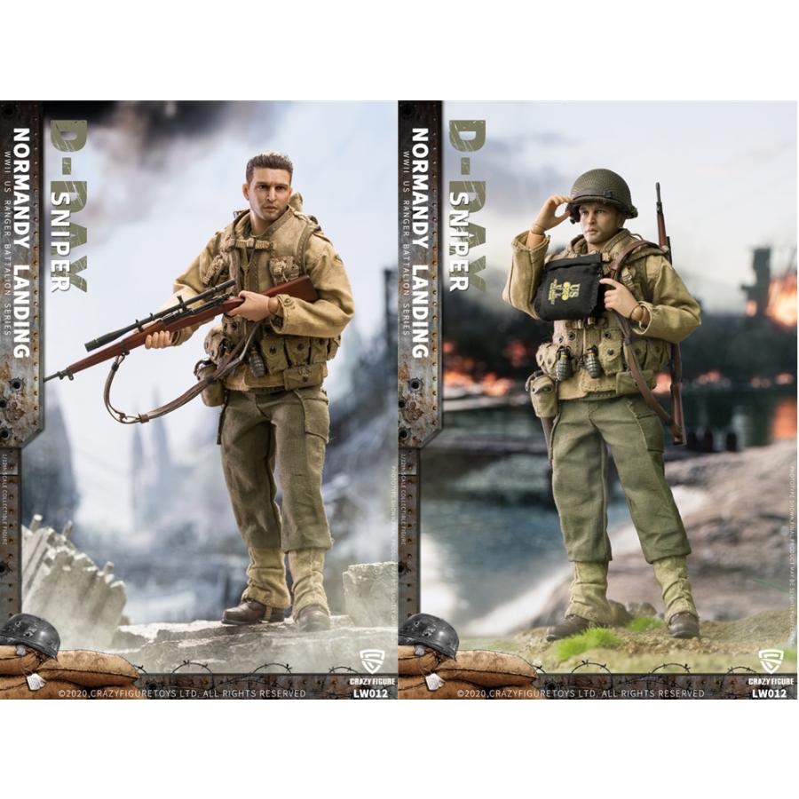 CrazyFigure LW012 1/12 (SNIPER) レンジャー WW2 アクション