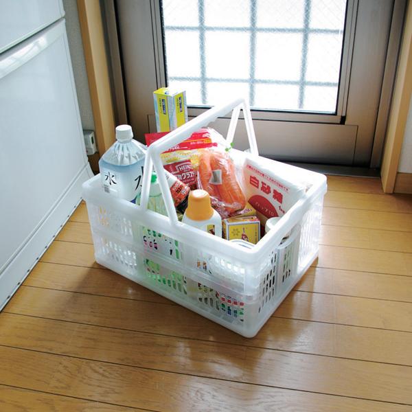 IRIS OHYAMA（アイリスオーヤマ） コンテナボックス 折りたたみ 取っ手