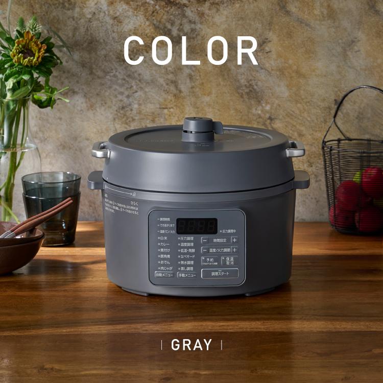 IRIS OHYAMA（アイリスオーヤマ） 電気圧力鍋 3l 炊飯器 自動調理鍋