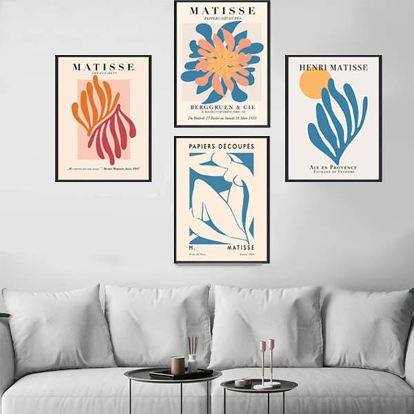 単品 33×43cm アートパネル 枠付きフレーム絵画 マティス 世界名画