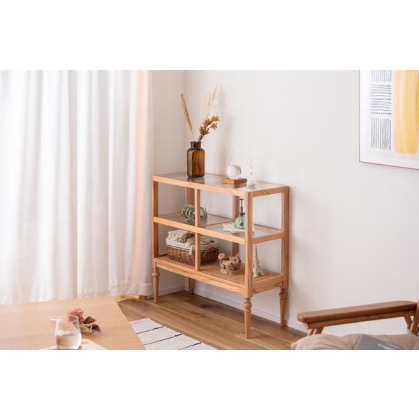 東谷 オープンシェルフ PM-513 収納 棚 シェルフ オープン収納 3段 三