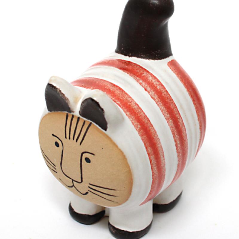 Lisa Larson（リサラーソン） DIECI CAT/赤ボーダー/リサ・ラーソン