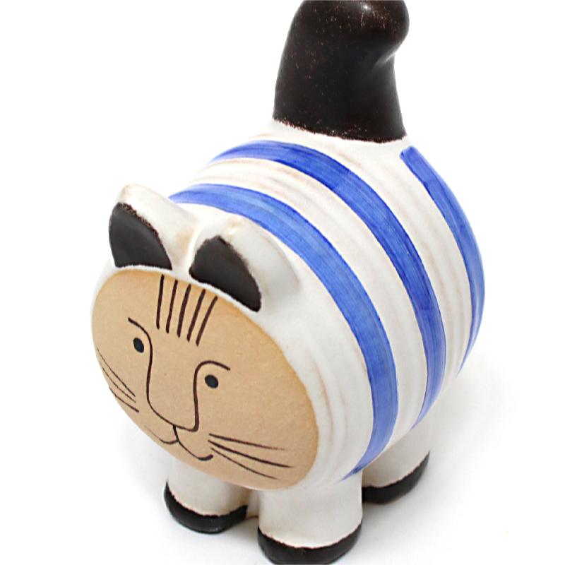 Lisa Larson（リサラーソン） DIECI CAT/青ボーダー/リサ・ラーソン