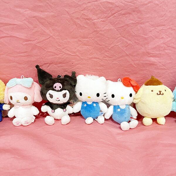 サンリオ ハローキティ 足ぶら キーチェーンマスコット ぬいぐるみ
