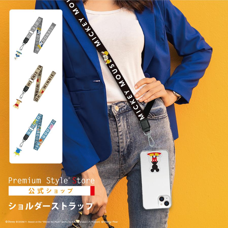 Premium Style ショルダーストラップ ミッキーマウス ドナルドダック