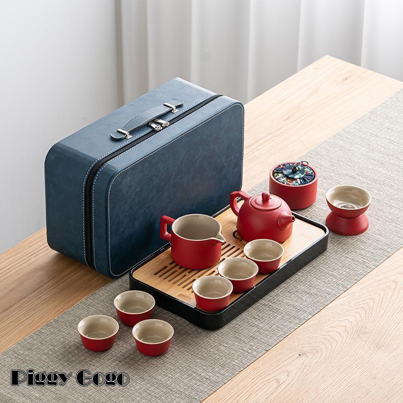 茶器セット ティーセット 陶器 湯呑み 和風急須 12個セット