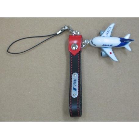 ANA航空グッズ 本革カラフルストラップANA : パイロットハウス