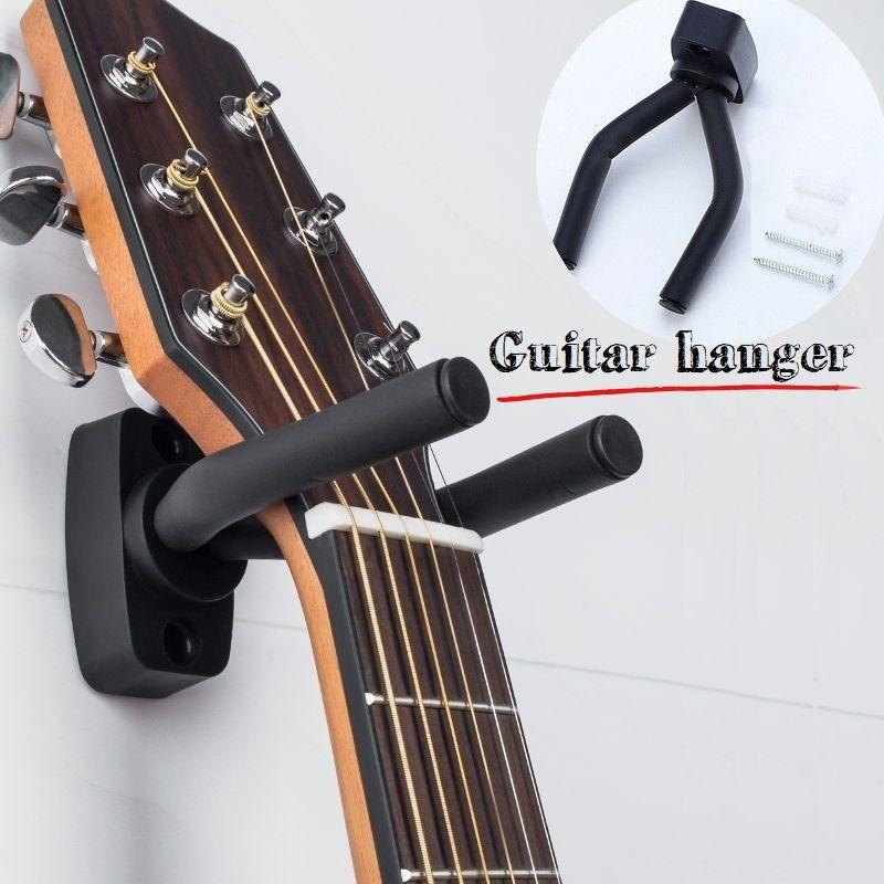 ギターハンガー ギタースタンド 壁面取付 ギターフック クッション付