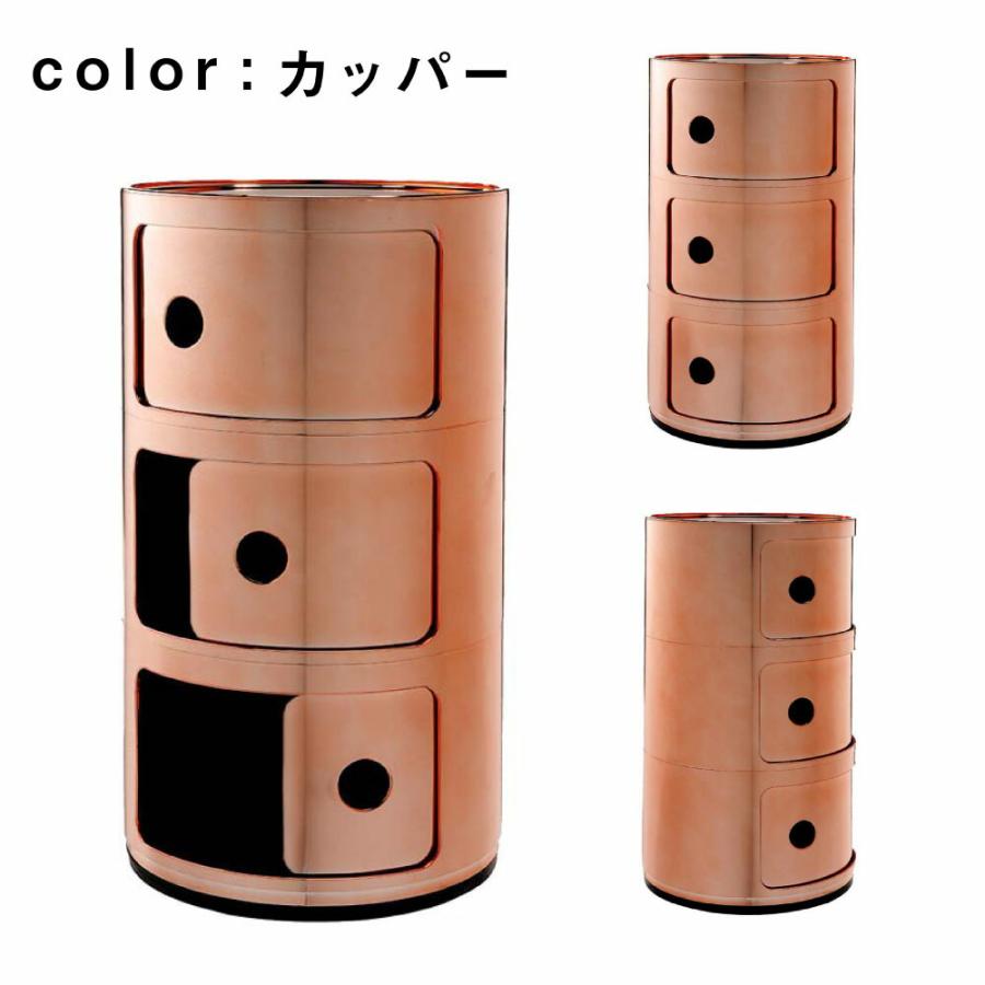 Kartell（カルテル） Kartel コンポニビリ3 Componibili3 メタリック
