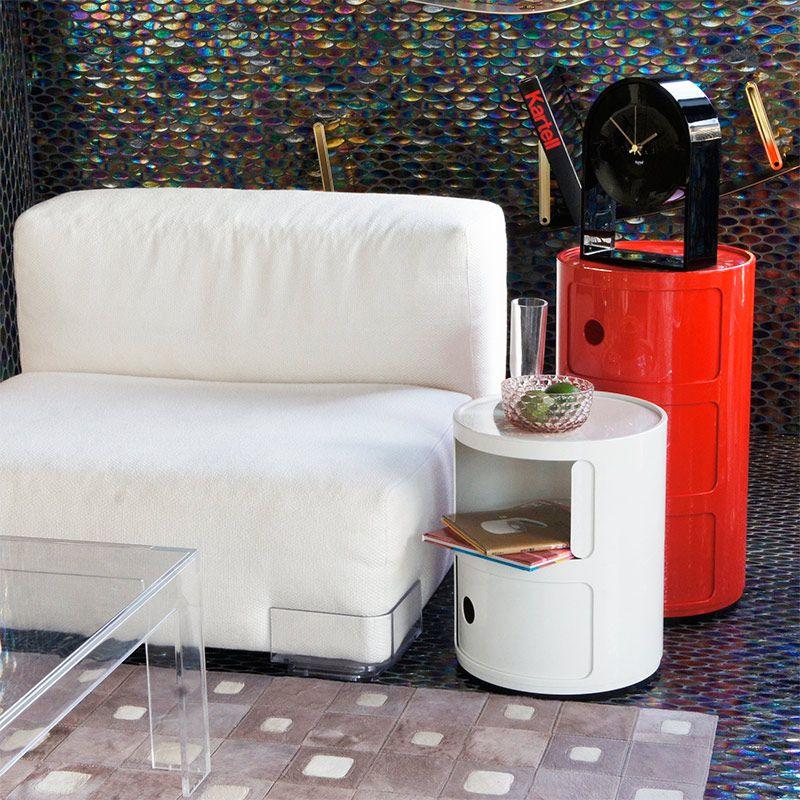 Kartell（カルテル） コンポニビリ3 Componibili3 シルバー 4967 正規