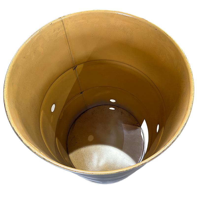 ドラム缶焼却炉オープンドラム 下小窓蝶番蓋付 200L カラー選択 家庭用