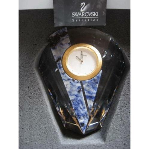 スワロフスキー Swarovski 2000年 廃盤品 『置き時計 Curacao』 200086