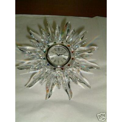 スワロフスキー Swarovski 2004年 廃盤品 『Solaris 置き時計』 221626