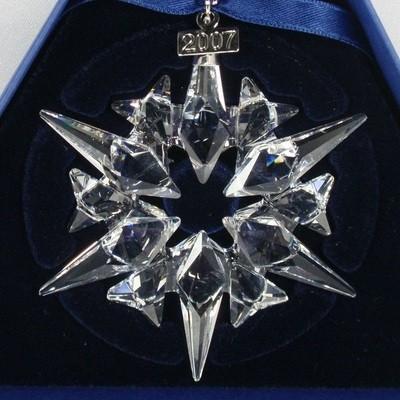 SWAROVSKI（スワロフスキー） 『2007 クリスマスオーナメント』 872200