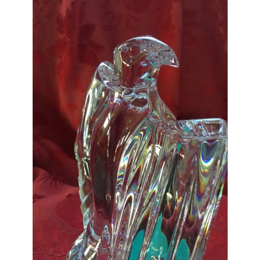 バカラ（Baccarat） 鷹 ファルコン クリスタル フィギュリン