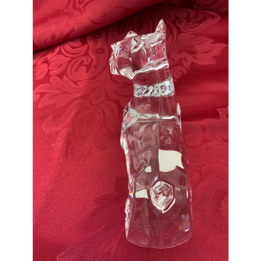 バカラ（Baccarat） 置物 ドッグ 犬 スコットランド テリア クリスタル