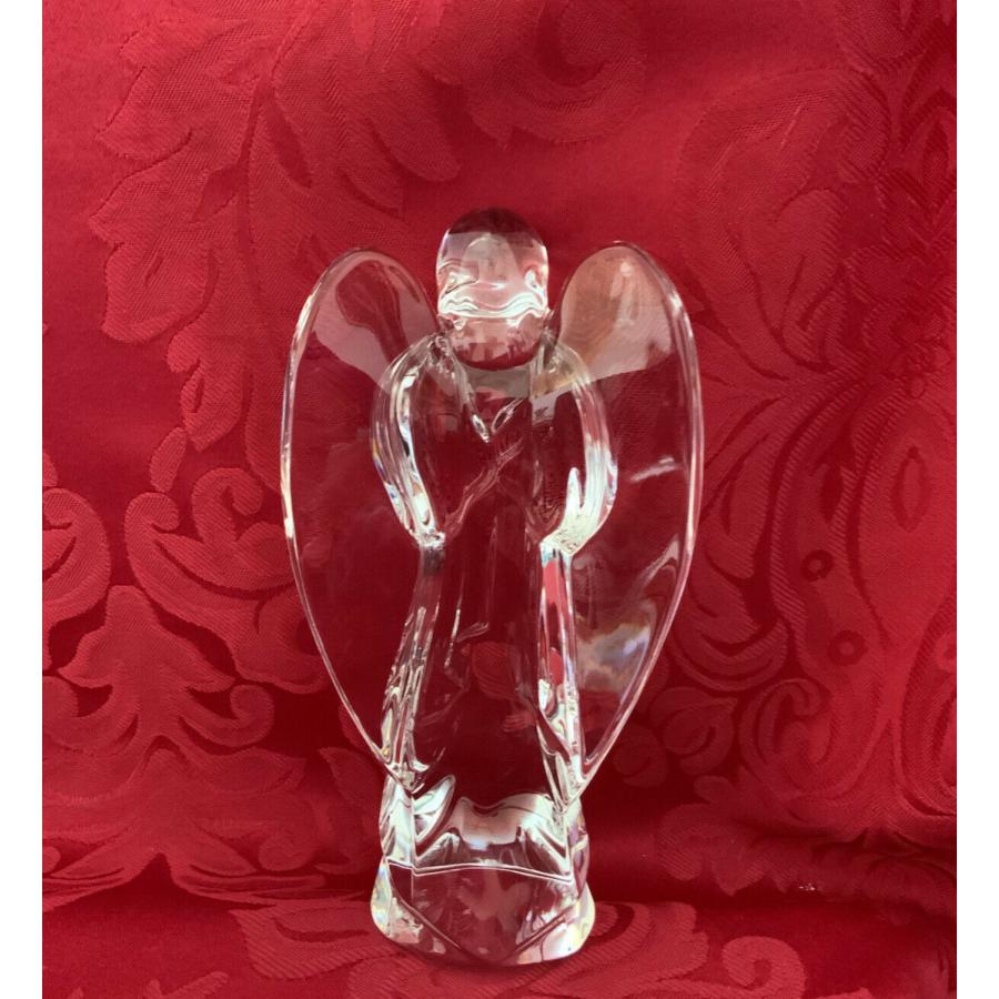 バカラ（Baccarat） キリスト降誕 天使 祈り アーム クロス クリスタル