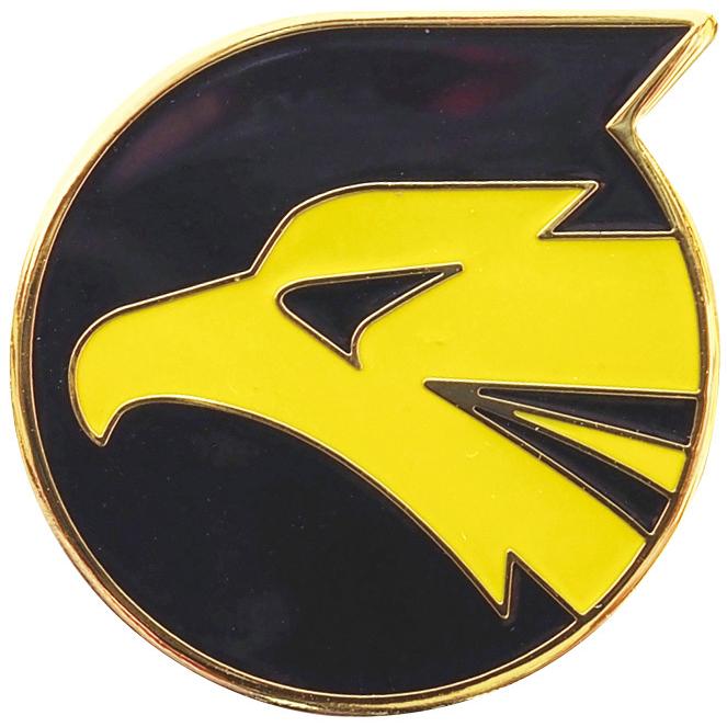 ピンバッチ 部隊マーク 航空自衛隊 小松基地 第306飛行隊(イーグル