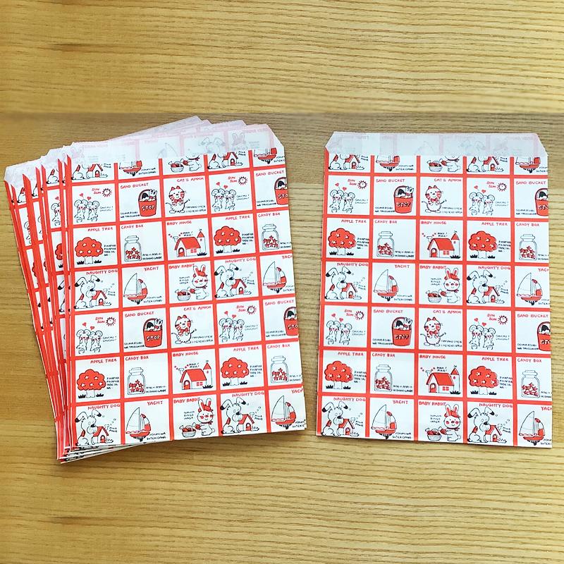 紙袋 シモジマ HEIKO 柄小袋 Rタイプ R-70 140mm×180mm ストップペイル