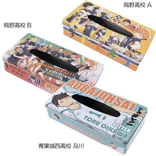 ハイキュー!! ブリキ缶ティッシュカバー 【在庫処分】 : PontePesca