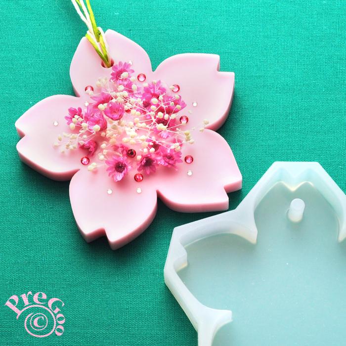 アロマ ワックス サシェ 用 シリコンモールド 桜さくら サクラ 花