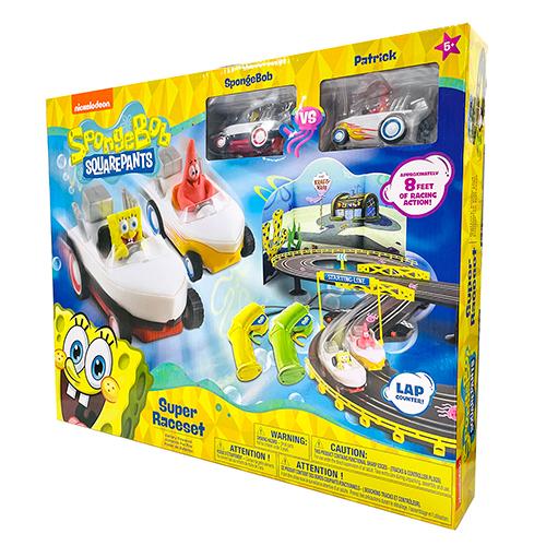 スポンジボブ レース セット 17146 おもちゃ ミニカー パトリック 車