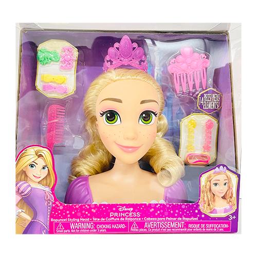 ディズニープリンセス スタイリングヘッド ラプンツェル ティアラ付き