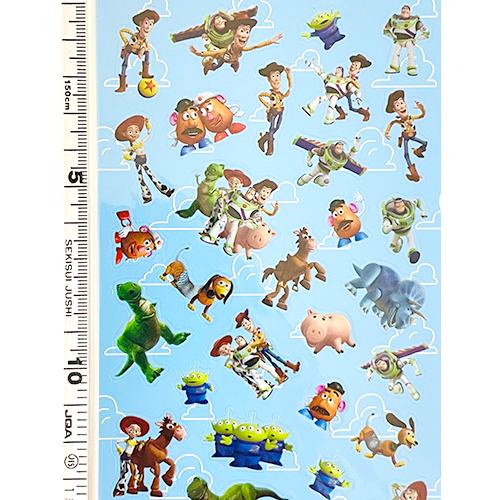 サンスター文具 トイストーリー クリアシール 19563 シール ステッカー