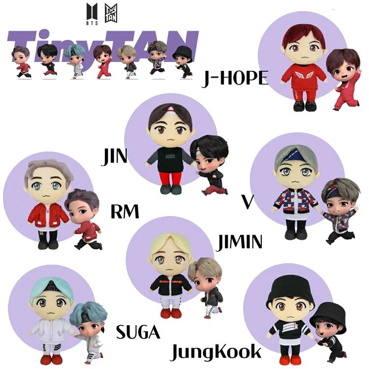 BTS グッズ 防弾少年団 BT21 バンタン ぬいぐるみ トイ人形 ライセンス