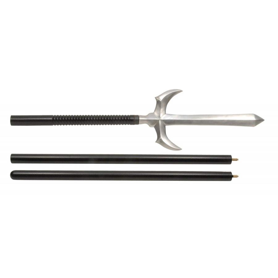 模造刀】真田幸村愛用 三代村正鍛 大千鳥十文字槍 朱槍赤石目仕様