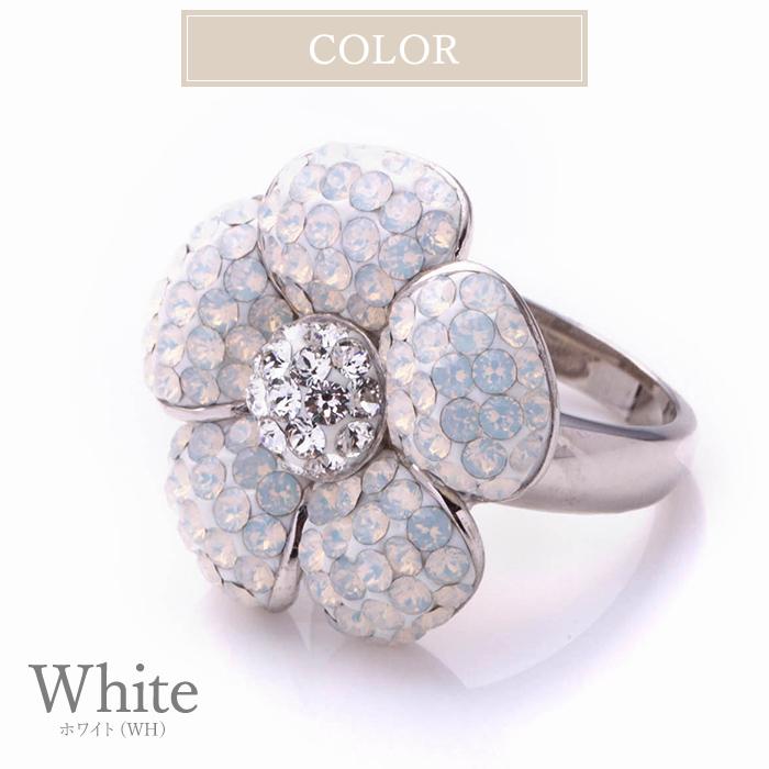 リング 指輪 11号 13号 15号 17号 クリスタルガラス : purepoche