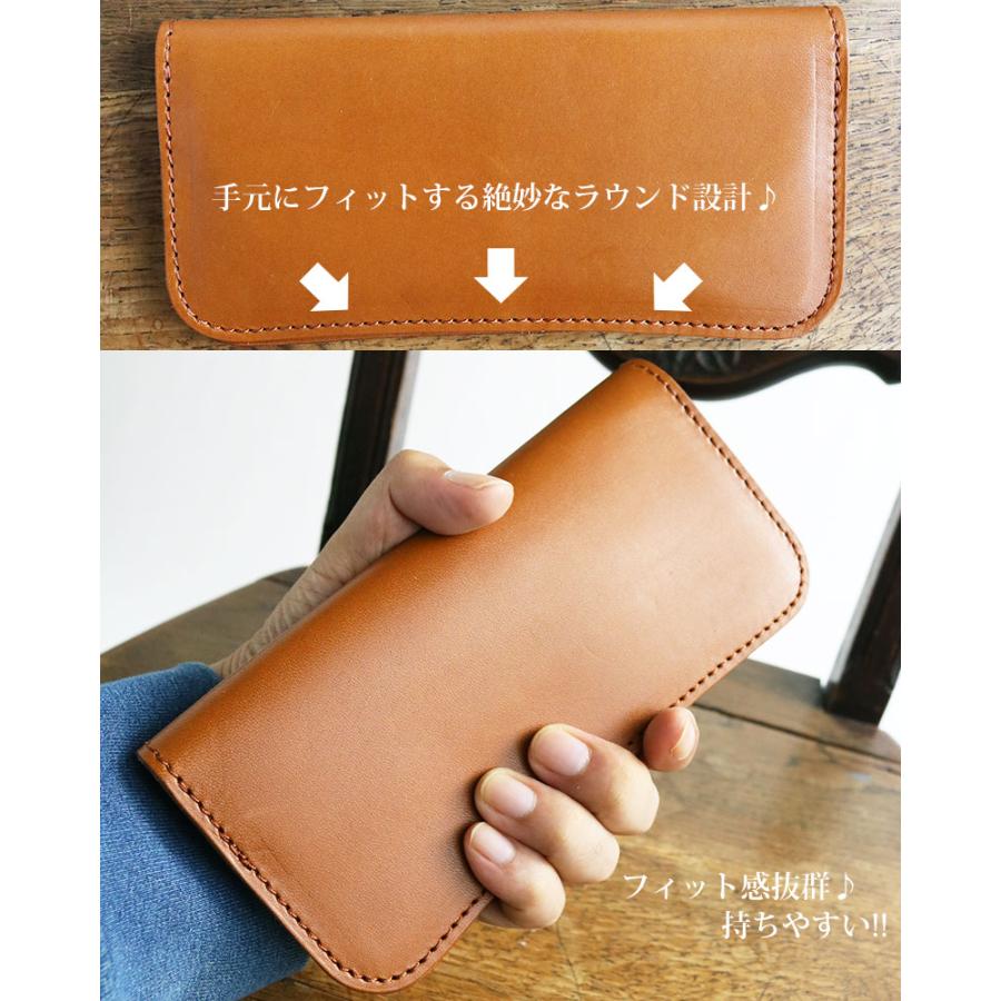 日本製 栃木 レザー ロングウォレット 長財布 小銭入れ 財布 栃木