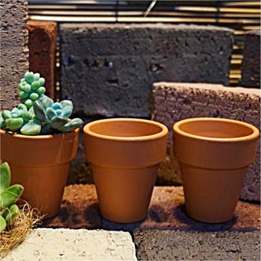 鉢 素焼鉢 テラコッタ SPANG社製 トールポット 20個セット 外径7cm