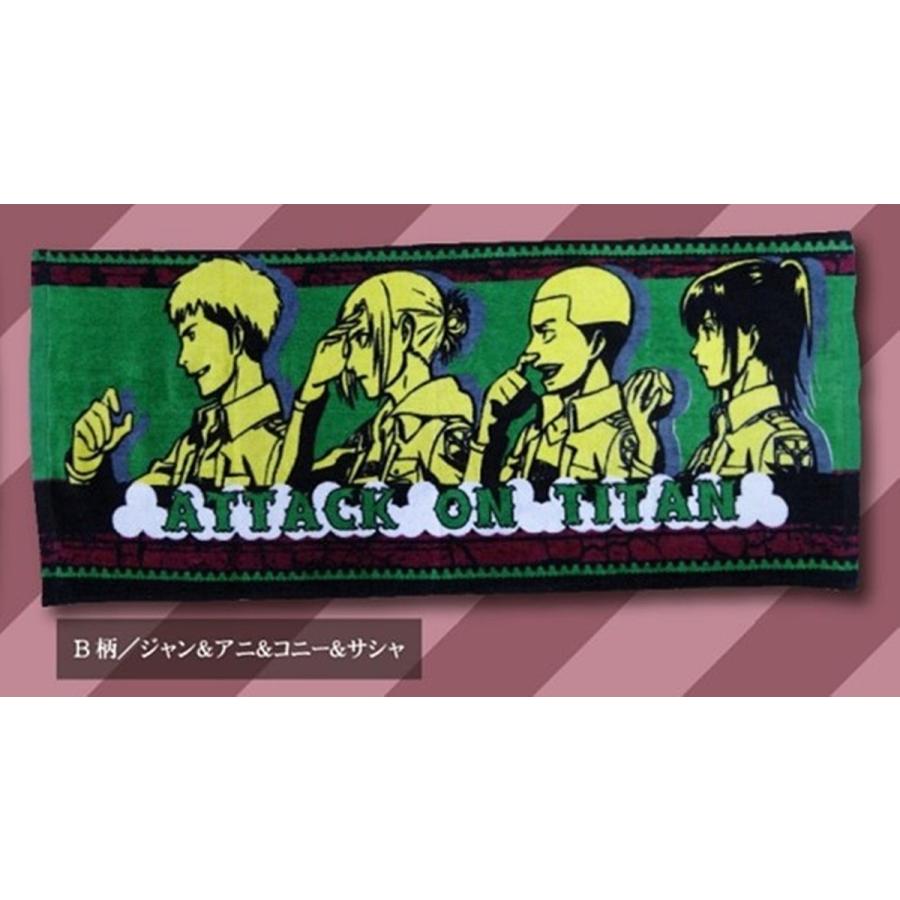 進撃の巨人 フェイスタオル アニメグッズ 漫画グッズ タオル キッズ