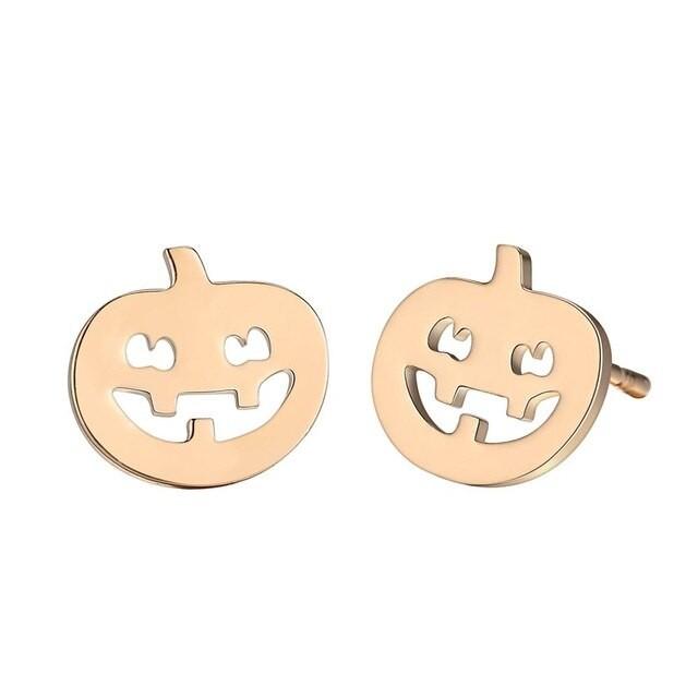 送料無料 ピアス カボチャ パンプキン ハロウィン カワイイ ポップ