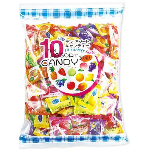 ニッシンドルチェの10（テン）アソートキャンディ 517g : ロイヤル
