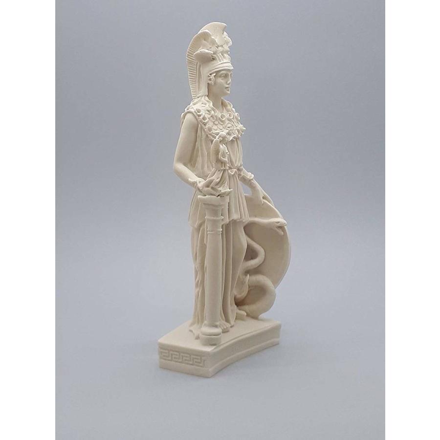古代ギリシャローマの女神 アテナ（ミネルヴァ）大理石風 彫像 彫刻