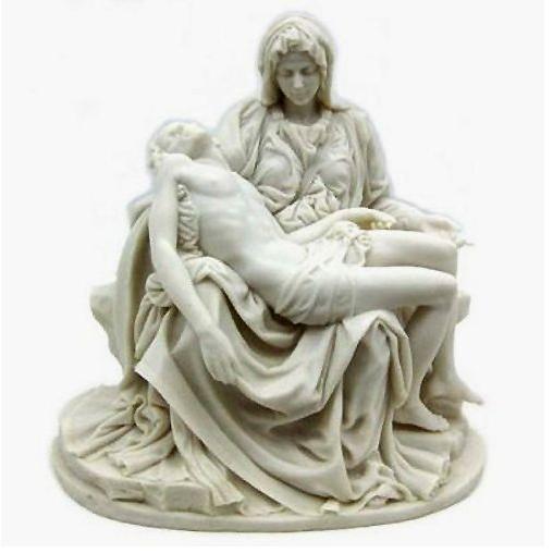 ピエタ 大理石風仕上げ彫像 サンピエトロ大聖堂 ルネッサンス彫刻