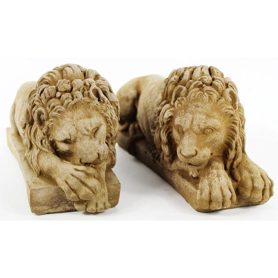 バチカンの2匹のライオン コンクリート風 彫像/ サン・ピエトロ大聖堂