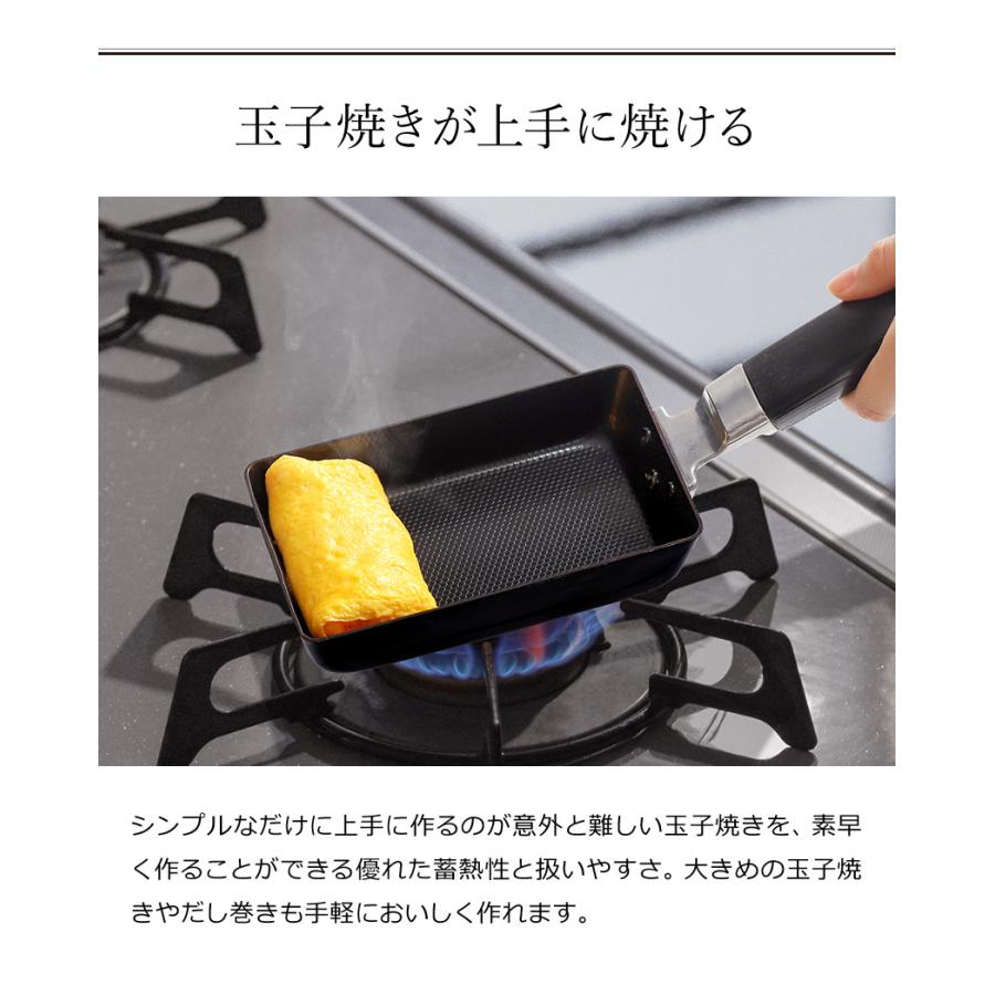 Flying Saucer（フライングソーサー） ［ 鉄エンボス ミニ玉子焼き器