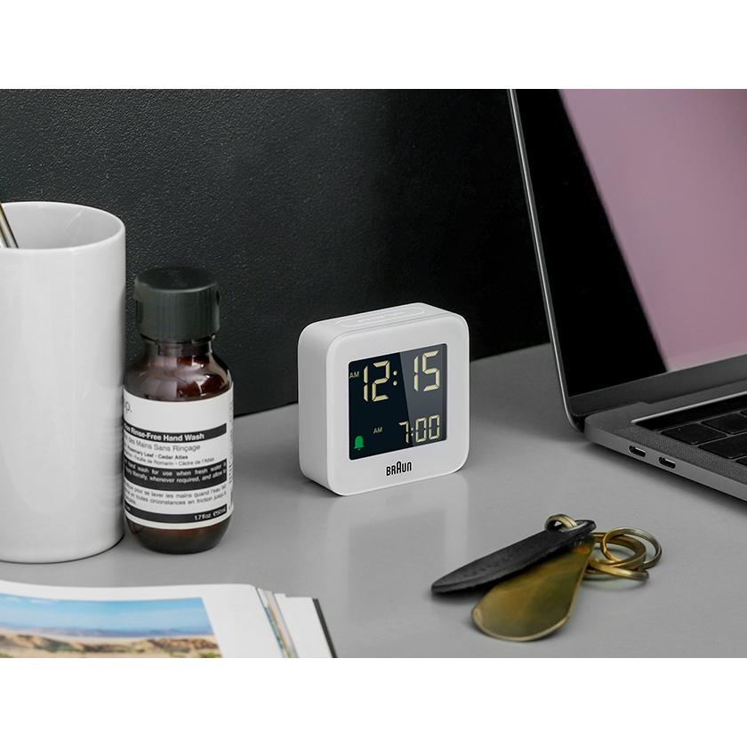 BRAUN（ブラウン） 国内正規品 特典付 置き時計 置時計 デジタル