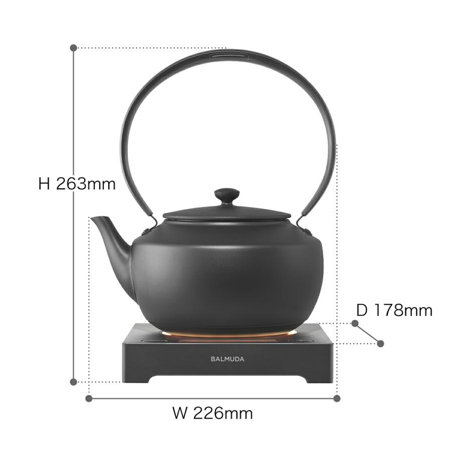 BALMUDA（バルミューダ） ［ BALMUDA Moon Kettle ］正規店 電気ケトル