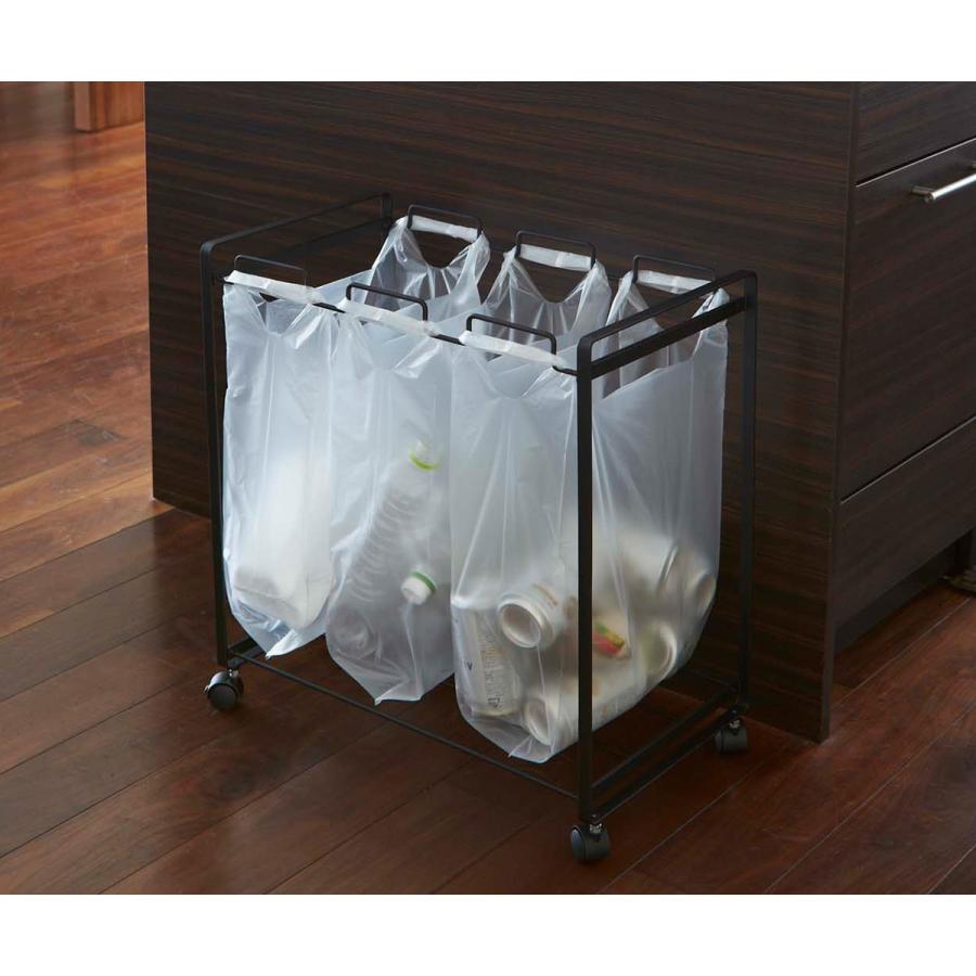 tower ［ 分別ダストワゴン タワー 3分別 ］山崎実業 ダストボックス