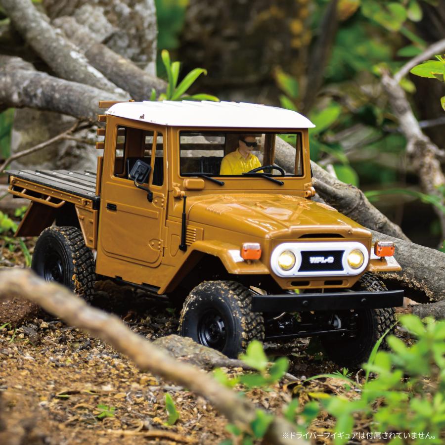 WPL JAPAN アウトドアラジコン C44 RTR（ブラウン）1/12 スケール RTR
