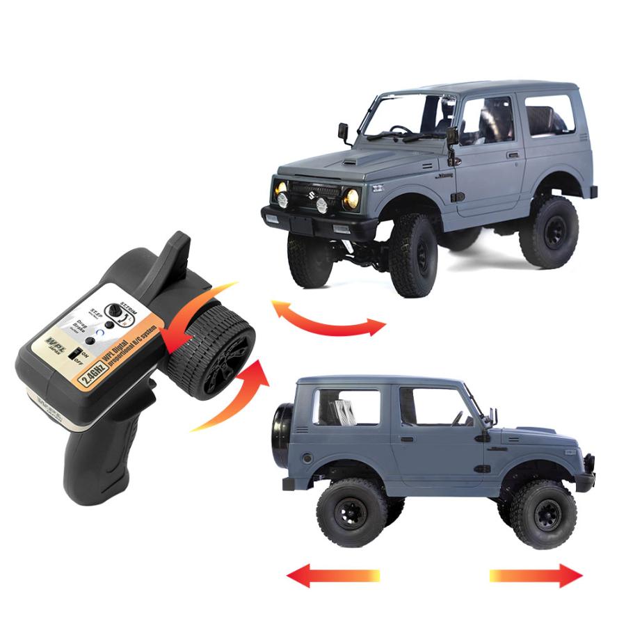WPL JAPAN スズキ ジムニー(JA11) 1/10 アウトドア ラジコン オフ