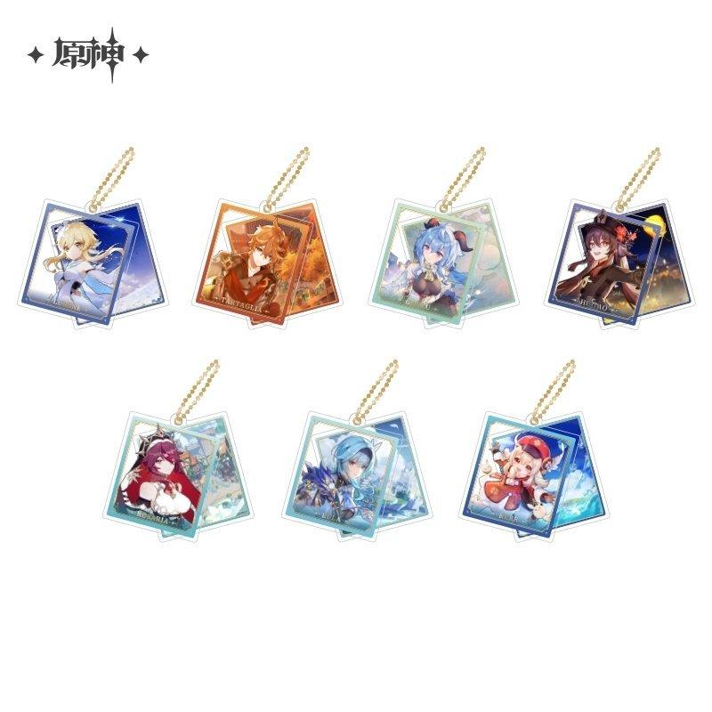 原神公式グッズ 原神シリーズ アクリルキーホルダー Genshin