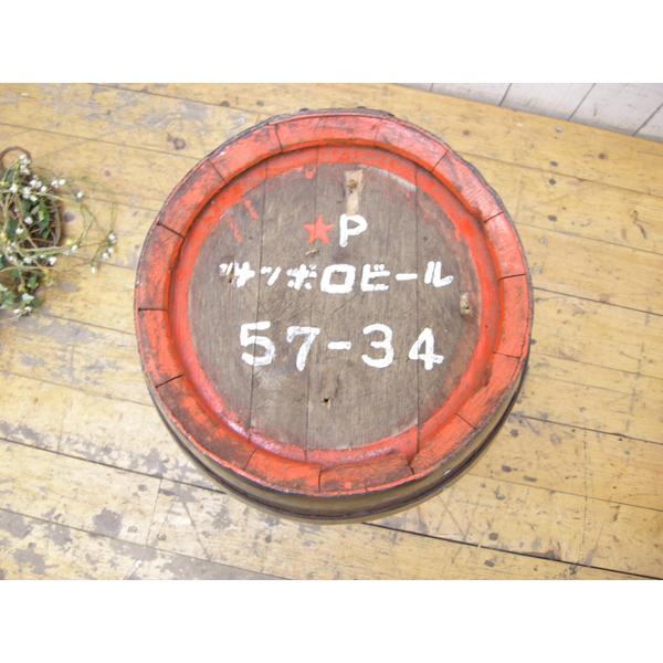 アンティーク・サッポロビール・木製ビール樽・木製樽・昭和レトロ